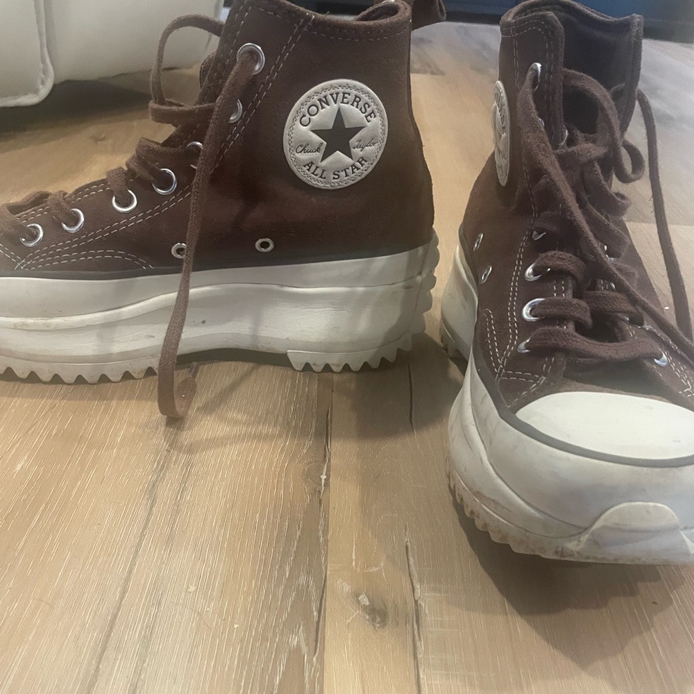 Converse Chocolate High-Top Sneakers